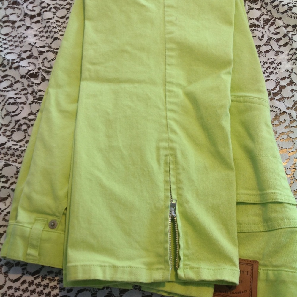 Lauren Jeans Company Zippered Ankle Pants